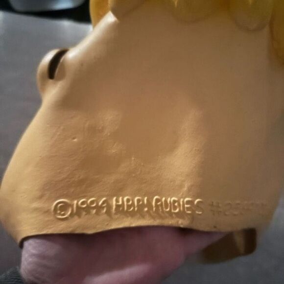 Flintstones Barney Rubble Hanna Barbera 1994 Rubber Mask - Picture 6 of 8